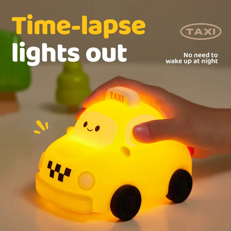 Cute Animal Shape Night Light Soft Silicone Light Bedhead Lamp for Bedroom Kids Birthday Gifts Panda Dog Duck Sloth Elephant